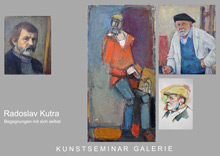 Karte zu Ausstellung R. Kutra - Begegnungen mit sich selbst